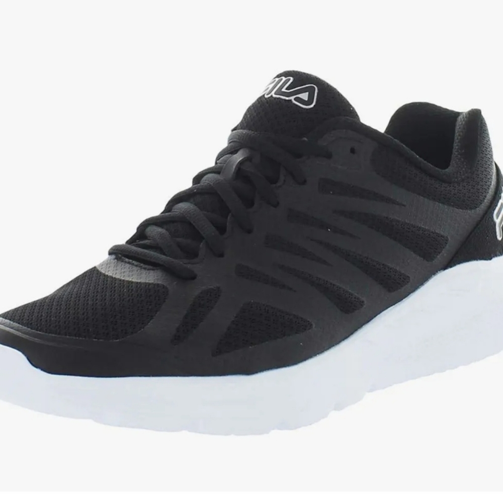 Fila Men's Memory Panorama 6 Shoes Black/White/Silver 11